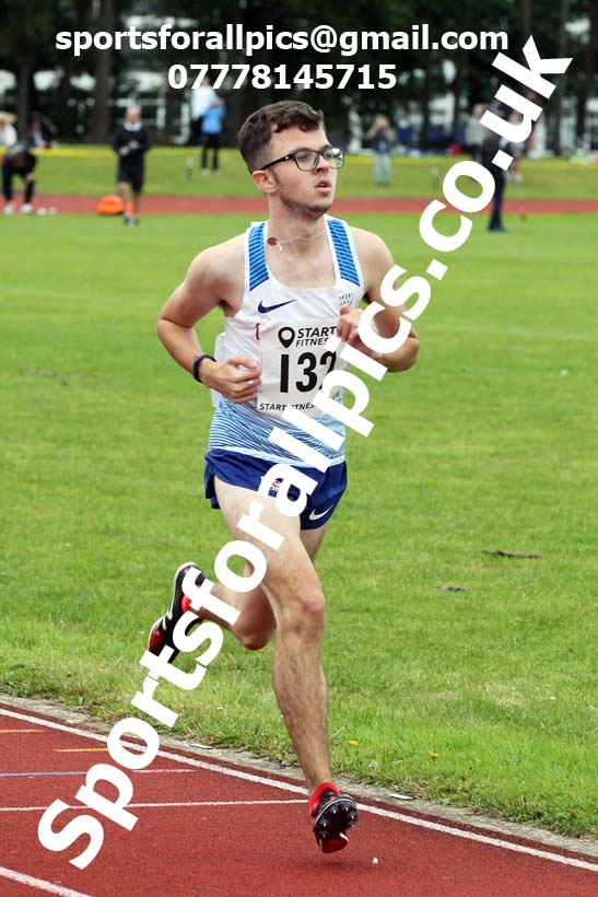 800 metres 55, NECAA Open Meeting, Morpeth, Sunday, March 23rd. David T. Hewitson/Sports for All Pics